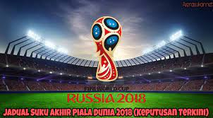 Jun 14, 2018 · lagu tema fifa world cup 2018 berjudul 'live it up' nyanyian nicky jam, era estrefi ft. Jadual Suku Akhir Piala Dunia 2018 Keputusan Terkini Arenasukan