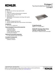 I have a kohler a112.181 faucet. Introductions 2007 Kohler Pdf Catalogs Documentation Brochures