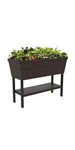 Levington 118002 giant tomorite planter with sea weed 18 kg. Keter Urban Bloomer Planter Charcoal Amazon De Garten
