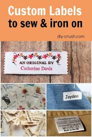 Shop personalized knitting labels from namemaker. Fabric Labels For Handmade Items Diy Crush