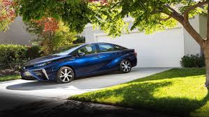 Leading the hydrogen generation, the hydrogen powered new toyota mirai design plus pack 4 door saloon fuses leading technological innovation with sleek style and dynamic drive. The Toyota Mirai Our Fuel Cell Vehicle