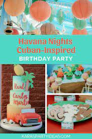 Ham, roasted pork, swiss cheese, pickles and mustard. Kara S Party Ideas Havana Nights Cuban Inspired Birthday Party Kara S Party Ideas