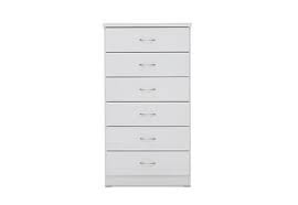 The skandi nordic tall chest of drawers boasts five spacious drawers to optimise the storage modern chest of drawers elegant combination of white and wood slender legs with a tapered copenhagen narrow chest, cream and pineby furniture to go. Chest Of Drawers Tallboys Dressers Amart Furniture