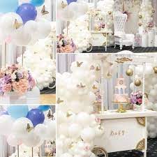 The baby girl's nursery theme is also butterflies, so it was the theme for the baby shower. Butterfly And Unicorn Baby Shower Baby Shower Ideas Themes Games Butterfly Baby Shower Decorations Butterfly Baby Shower Theme Baby Shower Balloon Arch