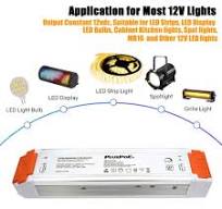 12V Dimmable LED Driver,120V AC to DC12V 120W Triac ELV/MLV Led Transformer  Compatible with Lutron&Leviton Switches, Dimmable Power Supply 120W 12V ...