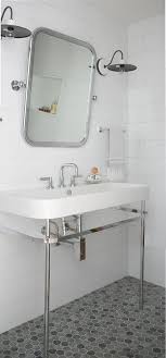 gray hexagon floor tiles with curved