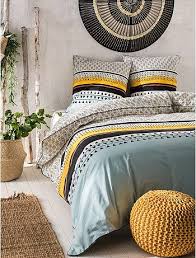 Parure De Lit 2 Personnes Imprime Ethnique Bleu Beige Linge De Lit Kiabi Parure De Lit Couettes De Lit Chambre A Coucher Idee