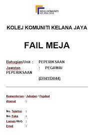 Kelana jaya is a suburb of petaling jaya city, in the state of selangor, malaysia, comprising sections ss3, ss4, ss5, ss6, and ss7. Https Dokument Pub Dl Bengkel Penyediaan Fail Mejafm Amp Manual Prosedur Flipbook Pdf