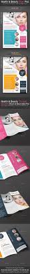 Health Beauty Flyer Trifold Brochure Business Card Pack Beauty Brochures Brochure Print Brochure Design