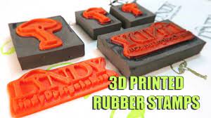 How To Make 3d Printed Rubber Stamps Youtube 3dprintingmachine 3d Printing Business 3d Printing Diy 3d Printing