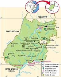 The name goiás comes from the name of an indigenous community. Goias Aspectos Geograficos E Socioeconomicos Do Estado De Goias Mapa De Goias Estado De Goias Cidade De Caldas Novas