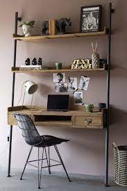 Shop with afterpay on eligible items. Industrial Style Desk Unit With 2 Shelves Rockett St George