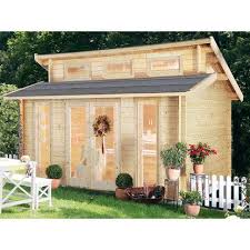 Wolff Finnhaus Holz Gartenhaus Langeoog 40 B X T 400 Cm X 310 Cm Kaufen Bei Obi Gartenhaus Dachfenster Rolladen Haus