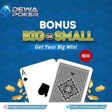 Promo Menarik Untuk Member Aktif Bonus Big Or Small Di Dewapoker Dewa Poker Memberikan Kesempatan Untuk Mendapatkan Bonus Mini Gam Permainan Kartu Kartu Poker