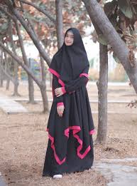 Beli gamis polos hitam model & desain terbaru harga murah 2021 di tokopedia! 30 Model Gamis Hitam Polos Elegan Kombinasi Arab