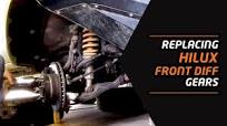 Hilux - Replacing Front Diff Gears - PART 1