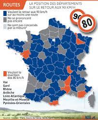 Carte Quels Sont Les Departements Qui Envisagent De Revenir Aux 90km H Sur Les Routes