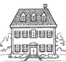 Color this beautiful cottage coloring page online with the interactive coloring machine or print to color at home. Cottage Home Coloring Page For Kids Free Houses Printable Coloring Pages Online For Kids Coloringpages101 Com Coloring Pages For Kids
