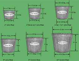 Plant Pot Sizes Garden Design Ideas