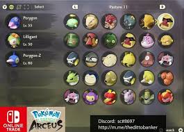 Pokemon Legends Arceus PICK ANY x1 SHINY ALL HISUI POKEDEX FAST TRADE | eBay