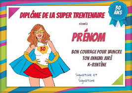 Carte Anniversaire 30 Ans Humour Super A Imprimer Carte 3273