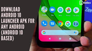 Google app settings launcher apk content rating is everyone and can be downloaded and installed on android devices supporting 14 api and above. Download Android 10 Launcher Apk For Any Android Android 10 Based