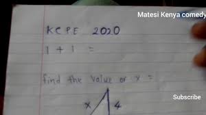 Contents hide 1 kcse leakage 2020 1. Kcpe 2020 Youtube