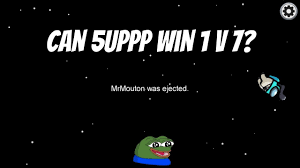 The Best Impostor 1v7 You Will Ever See 5up Among Us Gameplay Youtube