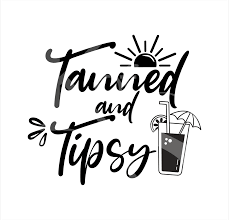 Download Free Svg Tanned And Tipsy