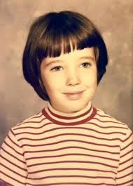 It's National School Picture Day and this is where mine started and ended.  First grade, Gabe Meyer Elementary in Pine Bluff. Pretty sure Dad cut those  crooked bangs. And 12th grade senior