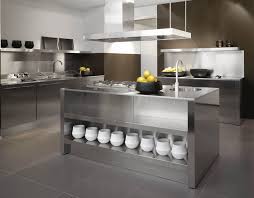 stainless steel kitchen designs