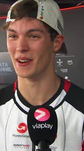 Ollie gets all choked up seeing his dad and girlfriend emotional after a  career-best P4 🥹❤️ via Viaplay