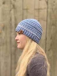 Unisex Light Blue Beanie Hat For Women Hat For Men Gift For Etsy Beanie Hats For Women Blue Beanie Hat Blue Beanie