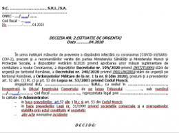 6.somaj tehnic fara certificat de situatii de urgenta. Model Decizie Marire Somaj Tehnic 2020 Cabinetexpert Ro Blog Contabilitate