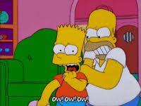 (listed in production order.) list of strangles in episode production order at babysimpson.co.uk. Homer Choking Bart Gif Find Share On Giphy