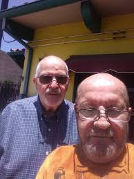 Chatting with Founders Metropolitan Community Church Los Angeles worship  leader, Rev Onetta Brooks, after 9am worship this morning. Another powerful  worship service!