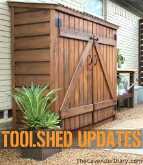 Garden sheds and other outdoor storage buildings are the perfect location to keep lawn mowers and yard maintenance equipment. 4 Garden Tool Storage Ideas For A Clutter Free Backyard Garden Tool Shed Tool Sheds Garden Tool Storage