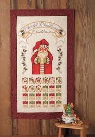 Sweet St Nick Advent Calendar Kit Christmas Quilts Christmas Fabric Panels Advent Calendar Kit