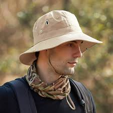 Summer Bucket Bucket Hat Mens Xl Aligament Extra Large Hat Summer Hat Mens  Foldable Breathable Fisherman Bucket Cap Baseball Caps, Beige