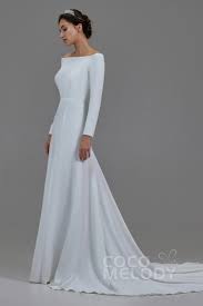 Usd 699 Trumpet Mermaid Chapel Train Wedding Dress Ld5770 Plain Wedding Dress Boat Neck Wedding Dress A Line Wedding Dress