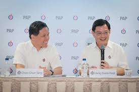 In emphasising that water is 'existential' for singapore. Chan Chun Sing Heartlander With Eye On Big Picture Politics News Top Stories The Straits Times