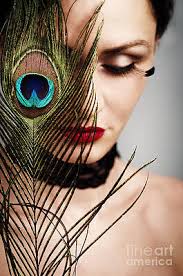 Peacock Lady Photos for Sale
