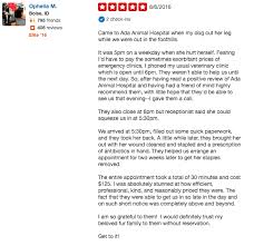 I had a good first. Online Reviews For Veterinarians Revenuejump