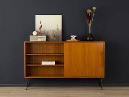 Teak Sideboard 60er Kommode 50er Vintage Wk Von Mid Century Friends Auf Dawanda Com Einrichtungsideen Mobel 70er Mobel 70 Jahre