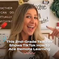 2nd-Grade Teacher Wows TikTok With Her Enthusiasm