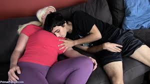 Alura Jensen teaching stepson how to touch a woman