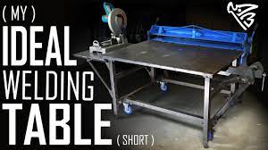 Custom metal table legs shipped for free. Ideal Welding Table Short W 48 Brake Youtube