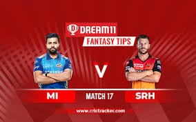 Mi vs srh 2018 highlights on the video. Mi Vs Srh Prediction Dream11 Fantasy Cricket Tips Playing Xi Pitch Report Injury Update Ipl 2020 Match 17