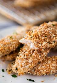 Recipes from around the world from real cooks. Crunchy Baked Chicken Tenders The Chunky Chef