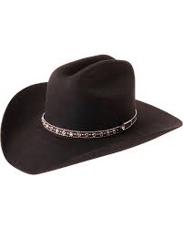 Silverado Fancy Cattleman Wool Felt Cowboy Hat Black Felt Cowboy Hats Cowboy Hats Cowboy